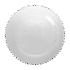 en ligne Côté Table Assiette Plate En Verre D26cm – Perloa 7