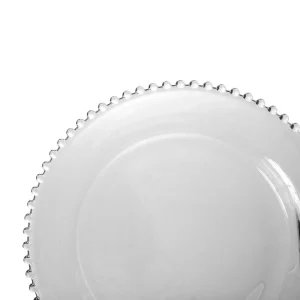 en ligne Côté Table Assiette Plate En Verre D26cm – Perloa 9