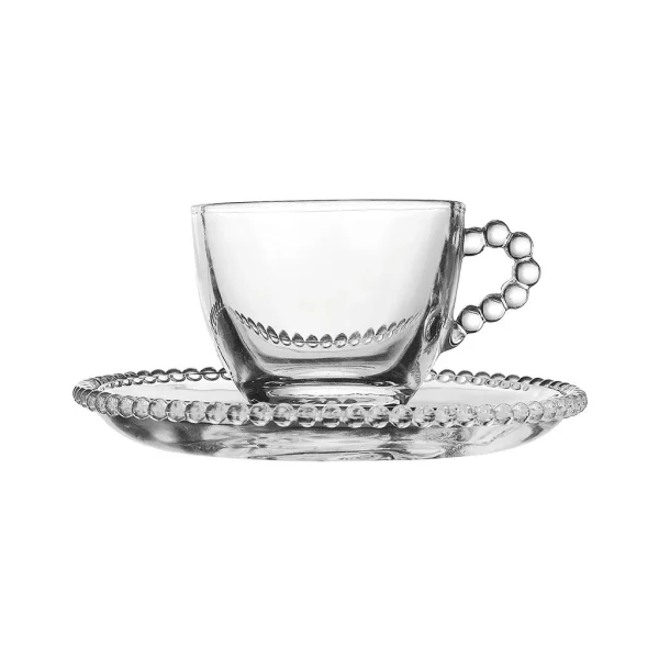 Côté Table Tasse à Café En Verre – Perloa 1