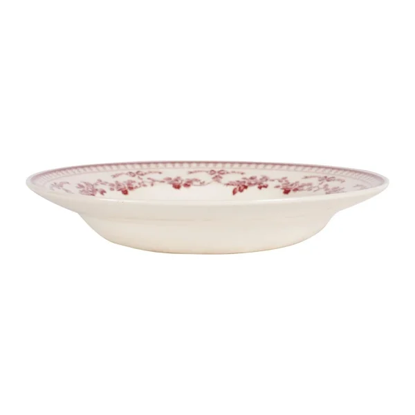 Comptoir De Famille Assiette Creuse En Faïence Bordeaux D23cm – Faustine en ligne vente 1