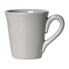 REMISE allant Côté Table Mug Gris Perle En Faïence 50cl 10