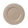 Nouveau Côté Table Assiette Plate En Faïence Mastic D28.5cm – Constance 8