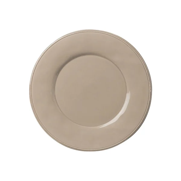 Côté Table Assiette A Dessert En Faïence Mastic D23.5cm – Constance 1