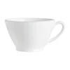 magasin solde Côté Table Tasse En Faïence Blanche – Campagne 10