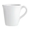 Côté Table Mug En Faïence Blanc – Campagne 10