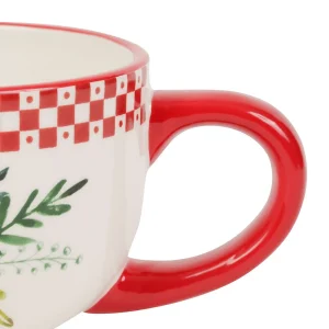 grossiste en ligne Comptoir De Famille Tasse En Domilite Rouge – Blandine 6