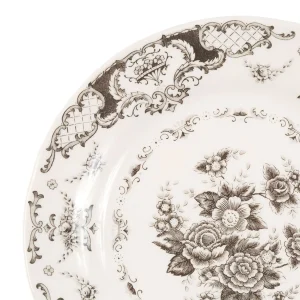 vente à bas prix Comptoir De Famille Assiette à Dessert En Faïence Gris D20cm – Clothilde 6