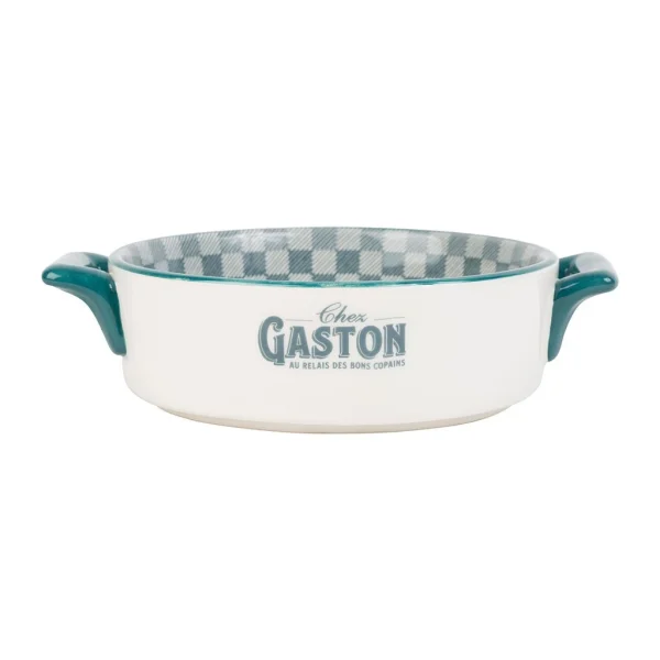 Comptoir De Famille Plat En Dolomite Bleu Et Blanc – Gaston 1