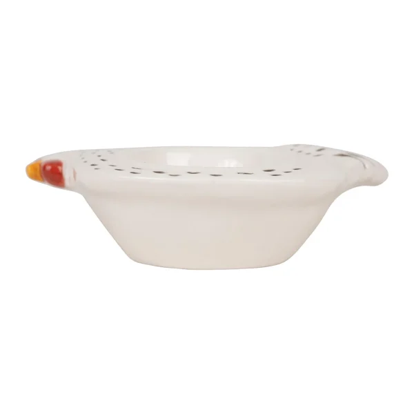 Comptoir De Famille Coquetier En Porcelaine Blanc – Margotte 1