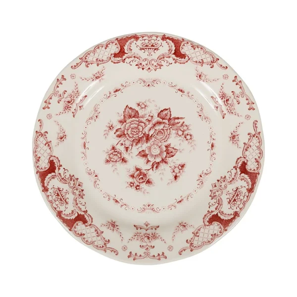 soldes ligne Comptoir De Famille Assiette à Dessert En Faience Bordeaux D20cm – Clothilde 1