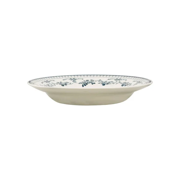 Comptoir De Famille Assiette Creuse En Faïence Bleu Ancien D23cm – Faustine authentiques 1