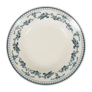 Comptoir De Famille Assiette Creuse En Faïence Bleu Ancien D23cm – Faustine 9