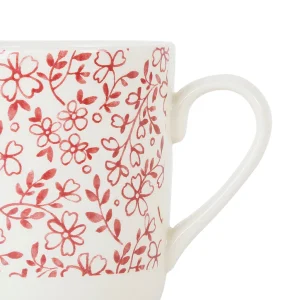 exclusivement disponibles Comptoir De Famille Tasse Haute En Faîence Bordeaux – P’tites Fleurs 6