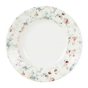 Comptoir De Famille Assiette Creuse En Faïence Multicolore D23cm – Fleurs Champs magasin pour 8