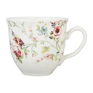 Comptoir De Famille Tasse Et Sous-tasse En Faïence Multicolore – P’tites Fleurs 8