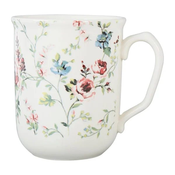 Comptoir De Famille Tasse Haute En Faïence Multicolore – P’tites Fleurs l'unique style 1