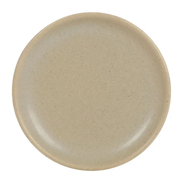 Comptoir De Famille Assiette Plate Grège D27.5cm En Grès – Suzanne 1