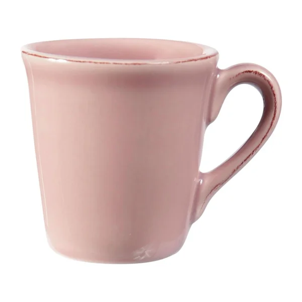 magasins pas chers Côté Table Mug Americain En Faïence Rose Poudré 1