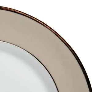 Côté Table Assiette à Dessert En Porcelaine Perle Et Platine D20cm – Ginger nouveau produit 9