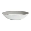 Côté Table Assiette Creuse En Porcelaine Gris Et Platine D23cm – Ginger 11