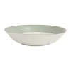 Livraison rapide Côté Table Assiette Creuse En Porcelaine Vert D’eau Et Platine D23cm – Ginger 11