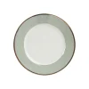 Côté Table Assiette à Dessert En Porcelaine Vert D’eau Et Platine D20cm -ginger en vente 13