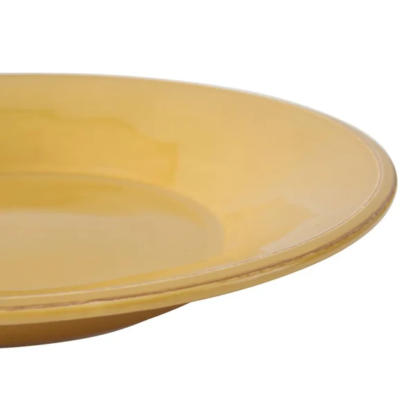 Côté Table Assiette à Pâtes En Faïence Moutarde D27cm – Constance 4