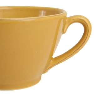 destockage Côté Table Tasse En Faïence Moutarde – Campagne 9