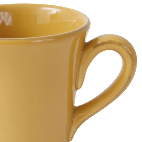 Côté Table Mug Americain En Faïence Moutarde ﻿soldes 4