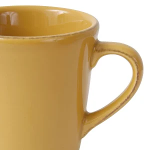 Côté Table Mug Americain En Faïence Moutarde Authenticité garantie 9