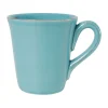 Côté Table Mug Americain En Faïence Turquoise 16