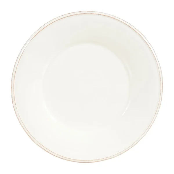 Côté Table Assiette Plate En Faïence Ivoire D28.5cm – Constance 1