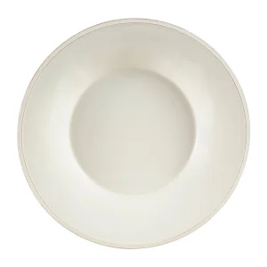 marque pas cher Côté Table Assiette à Pâtes En Faïence Ivoire D27cm – Constance 12