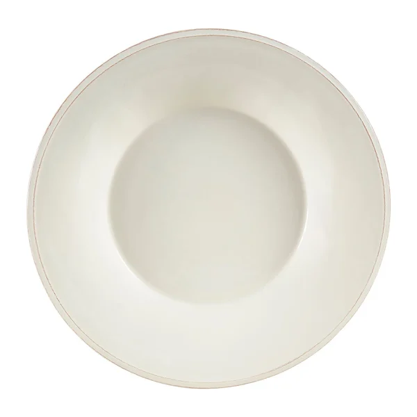 marque pas cher Côté Table Assiette à Pâtes En Faïence Ivoire D27cm – Constance 5