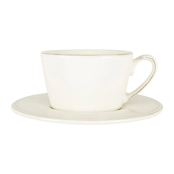 Côté Table Tasse En Faïence Ivoire – Constance 1