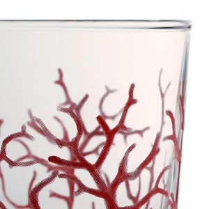 Côté Table Gobelet Corail Bodega Rouge En Verre en ligne 9