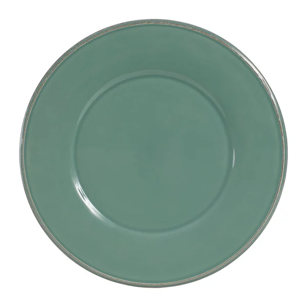 Côté Table Assiette Plate En Faïence Sauge D28.5cm – Constance mode pas chere 1