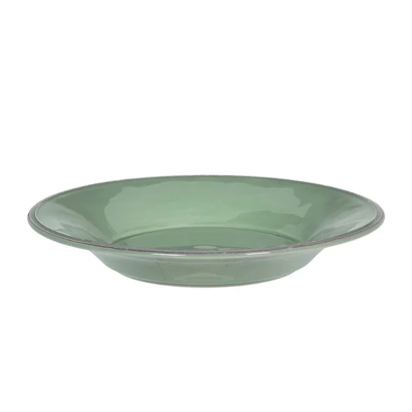 Côté Table Assiette à Pâtes En Faïence Sauge D27cm – Constance 1