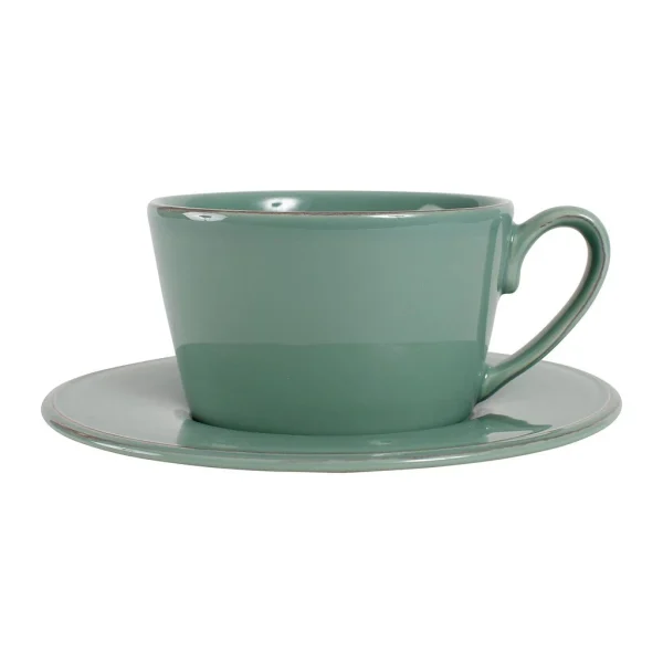 Côté Table Tasse En Faïence Sauge – Constance 1