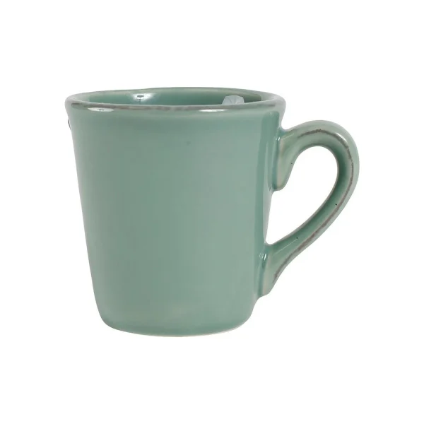 grossiste Côté Table Mug Expresso En Faïence Sauge 1