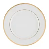 Côté Table Assiette De Présentation En Porcelaine Blanc Et Platine – Ginger Neuve avec étiquette 16