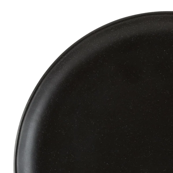 soldes de Noël Côté Table Assiette Plate En Grès Noir D27cm – Ingrid 4