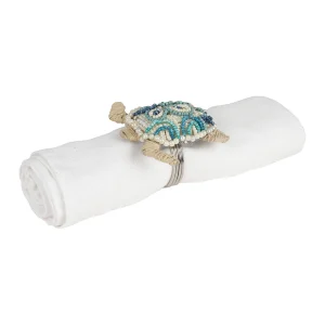 Côté Table Rond Serviette En Fer Et Verre – Tortue 13