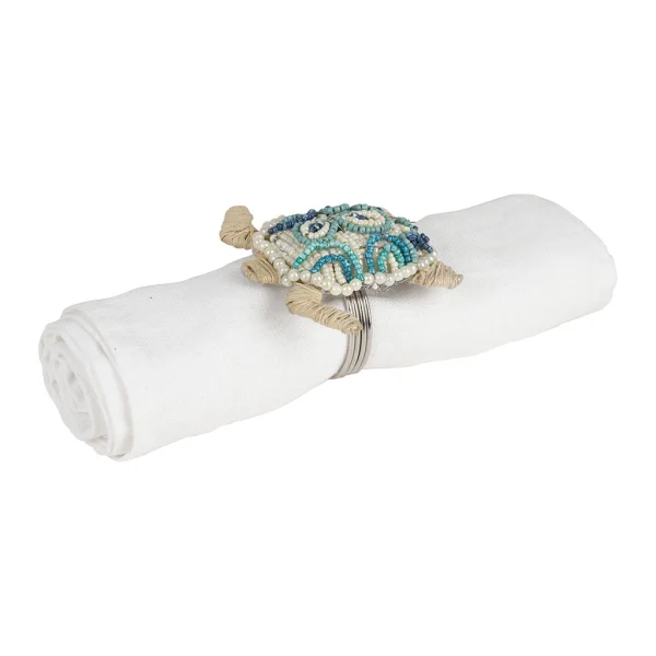 Côté Table Rond Serviette En Fer Et Verre – Tortue 5