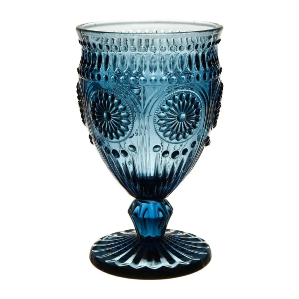 Côté Table Verre à Pied Chambord Bleu Transparent 25Cl 1