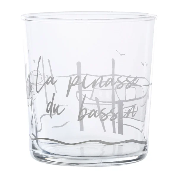 grossiste en ligne Côté Table Gobelet Pinasse Bassin Bodega Blanc 35.5cl En Verre 1