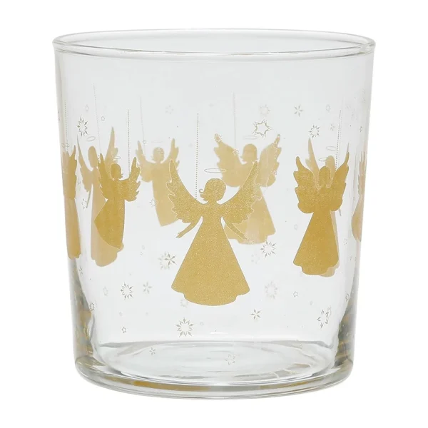 Côté Table Gobelet En Verre Ange Doré 35.5cl – Bodega 1