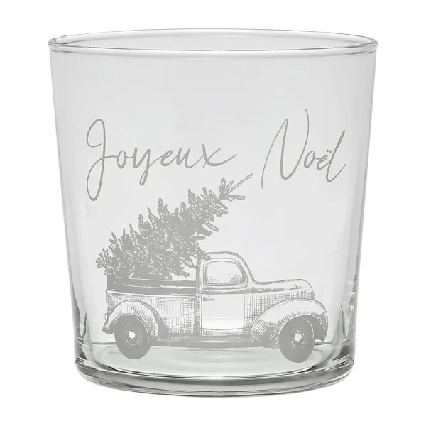 Côté Table Gobelet En Verre Joyeux Noël 35.5cl – Bodega 1