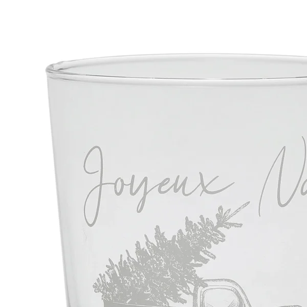 Côté Table Gobelet En Verre Joyeux Noël 35.5cl – Bodega 4