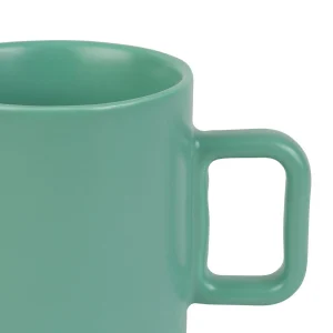 Jardin D’Ulysse Coffret Théière Avec 2 Mugs En Porceliane Vert D’eau Et Son Plateau – Eliska 18